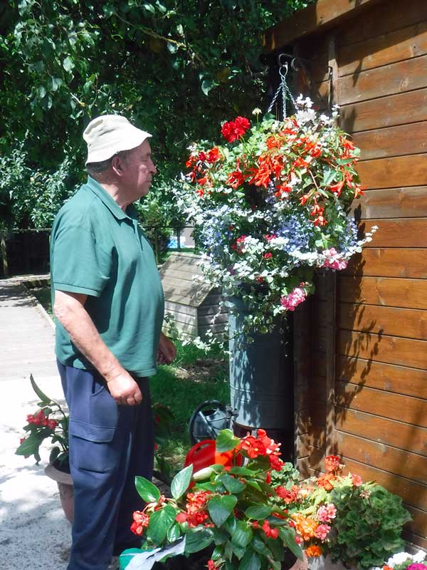 countrymen hanging baskets photo