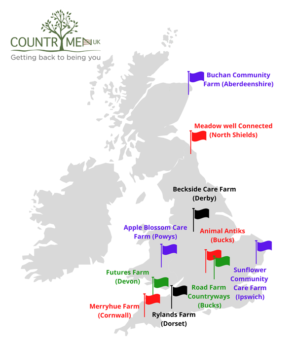 countrymen uk locations map